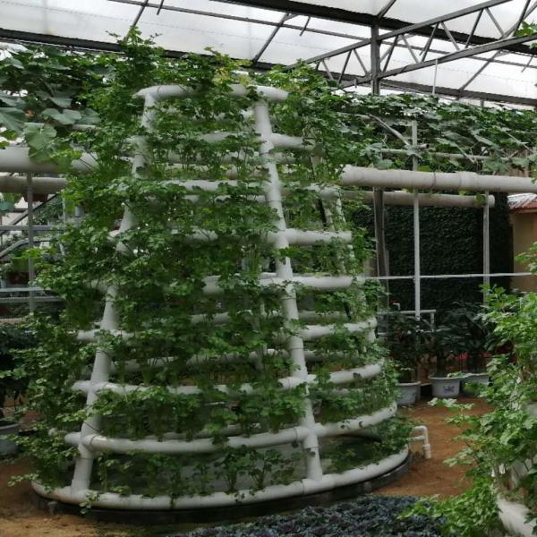 Buy Hydroponic Tower Garden Hydroponics Growing Vegetable Aeroponic Tower at wholesale prices