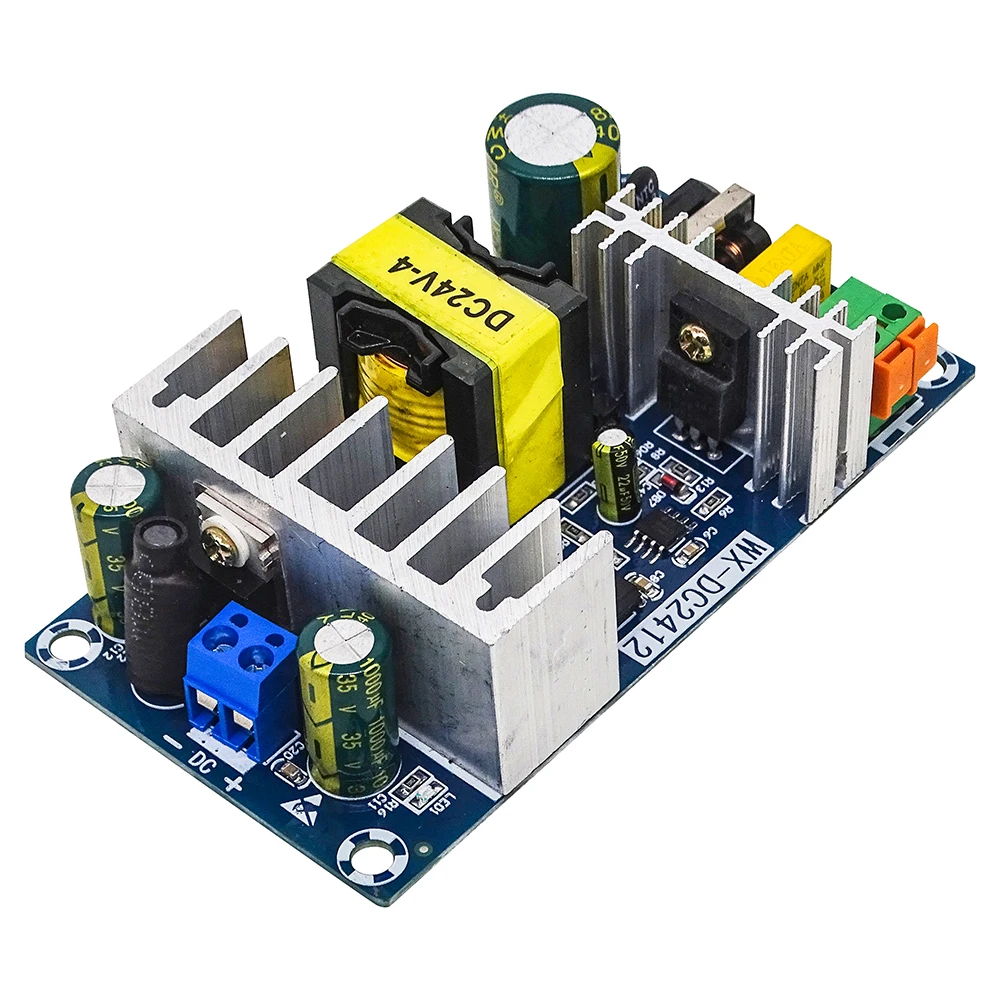 WX-DC2412 Switching Power Supply Board 100W High Power Supply Module Bare Board AC DC 24V4A