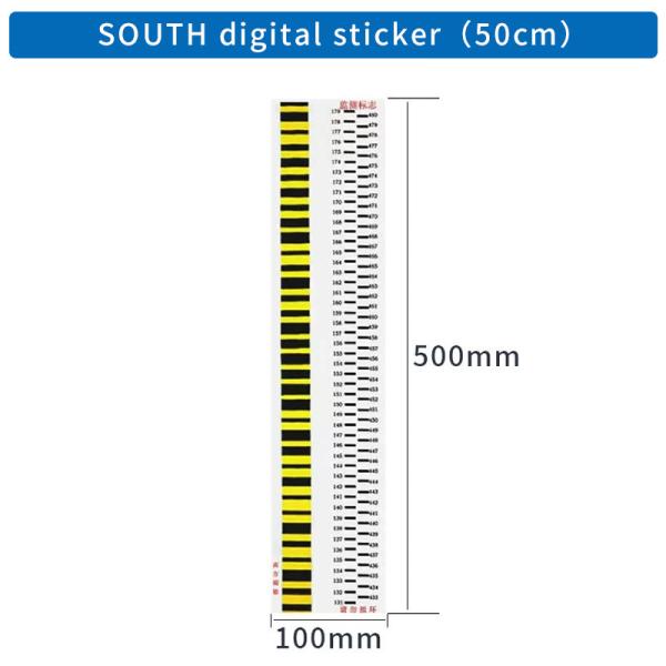 5PCS SETTLEMENT OBSERVATION BAR CODE STICKER FOR LEI-CA SOKK IA TRIMBLE FOIF DIGITAL LEVEL SURVEYING