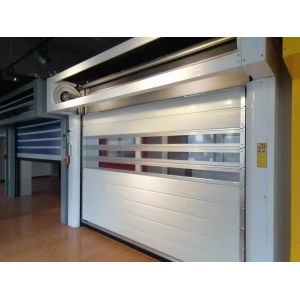 China Anodizing Organic Coloring 70mm High Speed Spiral Door For Outdoor Passage Security Outdoor China Supplier Industrial on sale