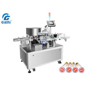 PLC Mascara Bottom Labeling Machine