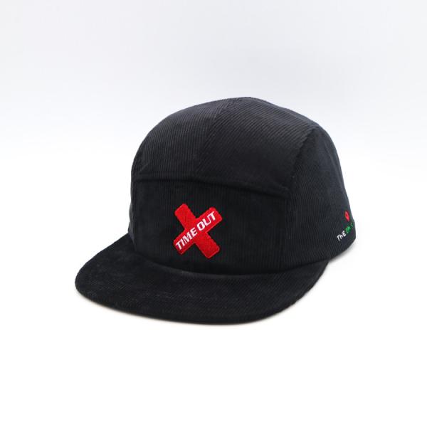 Buy wholesale snapback waterproof running five panel camp cap baseball sport cap corduroy  5 panel caps and hats at wholesale prices
