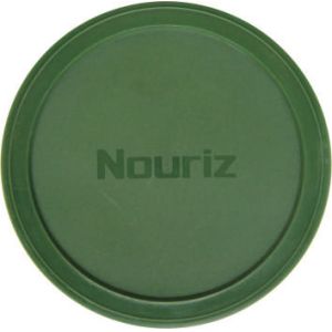 Food grade colorful recycled flat plastic can PE lid environmental friendly 401