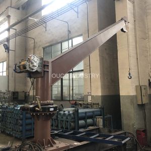 1.5t 2.7m Small Stiff Boom Davit Crane For Boat