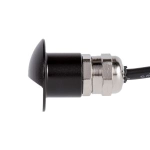 Black Casing IP67 Half Moon Recessed Step Lights