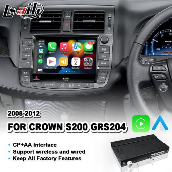 Lsailt Wireless Android Auto CP AA Video Carplay Interface for Toyota Crown S200