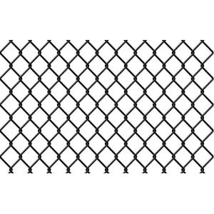 100ft Roll Heavy Gauge Galvanized Chain Link Fence Abrasion Resistance