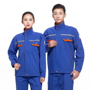 Customized Logo Workshop Clothes Maintenance Anti-Static Protective Workwear