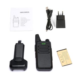 16 Channels UHF Two Way Radio 6KM Handheld Walkie Talkies