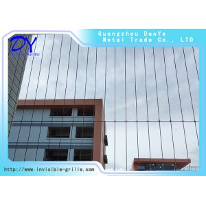 2.0mm Cross Clip For 316 304 Invisible Safety Grille Tensile Strength Wire