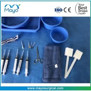 Customized Angiography Drape Pack SMS PP PE Viscose Material