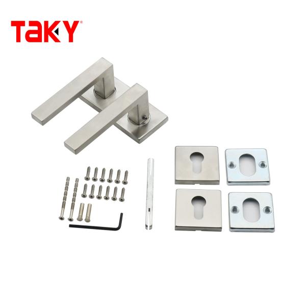 Custom Stainless Steel Shower Glass Door Handle Modern Design