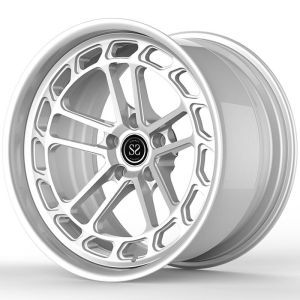 Custom Bronze 2PC 6061 T6 Forged Aluminum Alloy Wheels 8.5jx21 Et35 For Toyota