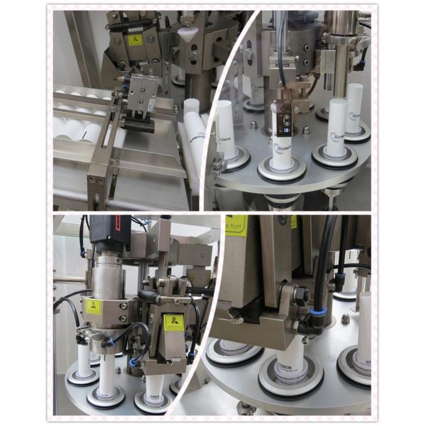 Stable Tube Filling Sealing Machine For Toothpaste Cream Cosmetic ZHY-60YP