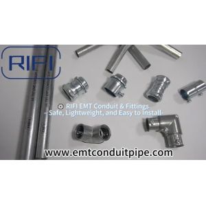 Galvanized EMT One Hole Strap for 1/2"-4" EMT Conduit with Pre-Galvanized and