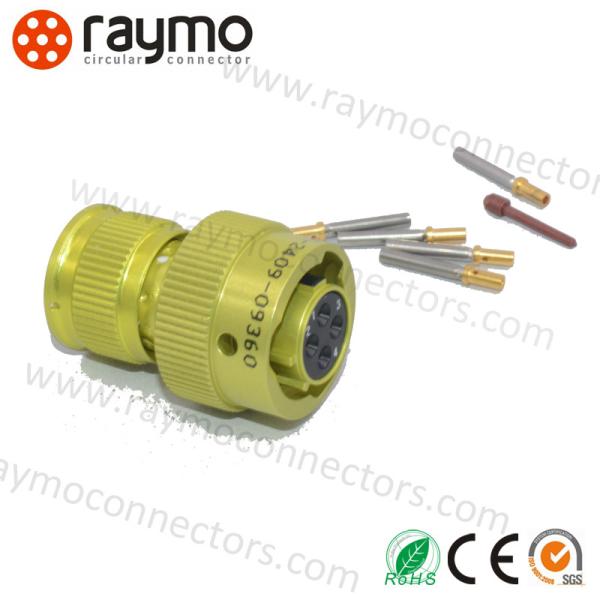 Buy ZH23 Mil Spec Connector Equivalent to Russian CH23 with Gold/Silver Plating and Copper Alloy Contact Material at wholesale prices