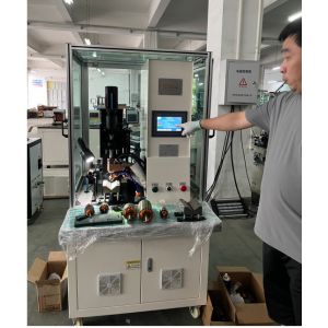 Armature Commutator Fusing Hot staking Machine Welding Of Bars