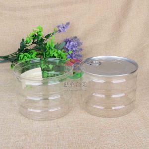 Dried Food 1200ml 2200ml Clear Pet Jars With 502 EOE Lid