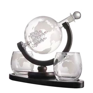 Bulk Wholesale Handcrafted Crystal Whiskey Decanter Aerator – 800ml Premium