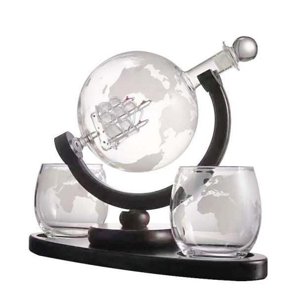 Bulk Wholesale Handcrafted Crystal Whiskey Decanter Aerator – 800ml Premium