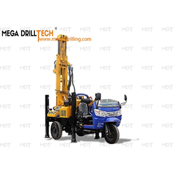 Buy Deep Rock Water Well Crawler Drilling Rig with hydraulic outriggers at wholesale prices
