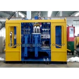 High Output Plastic Water Tank Making Machine , Triple Head Small Blow Moulding
