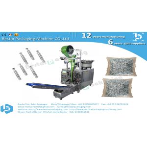 Bestar automatic counting packing machine with two bowls for screws and nuts