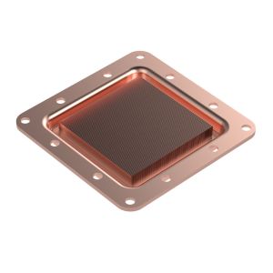 Custom Electronic OEM Copper Skiving Heat Sink With Passiviation