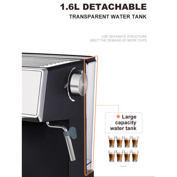 Laundry Area Copper Sensor Technology Automatic Espresso Coffee Maker for Home Office