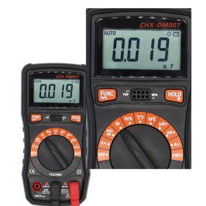 CHX-DM007 Mini Digital Multimeter 200kΩ 2MΩ 200mV 233g