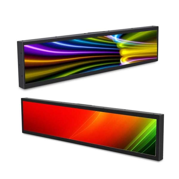 Buy 14.9" TFT Stretched LCD Display Stretched Bar Lcd Monitor For Supermarkets at wholesale prices