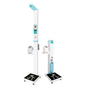 Hospital Coin Operated Weighing Scale Height Machine Measure Blood Pressure