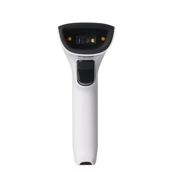 2200mAh 2D Bluetooth QR Code Reader And Wireless 2.4G Image Barcode Scanner