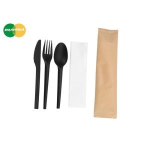 Biodegradable CPLA Cutlery Disposable Spoon Fork Sustainable
