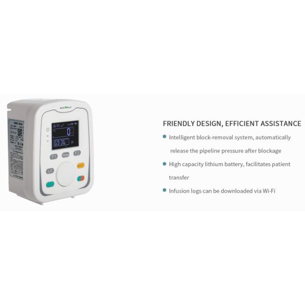 Buy Compact Portable Medical Infusion Pumps Ultrasonic bubble detection at wholesale prices
