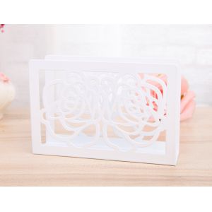 Decorative Kitchen Table Napkin Holder Iron Tables Tissue Box ISO Approved