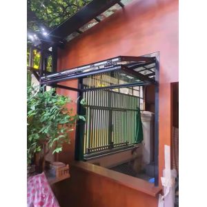 Modern Casement Window Soundproof Energy-Saving Aluminum Alloy Frame Stainless