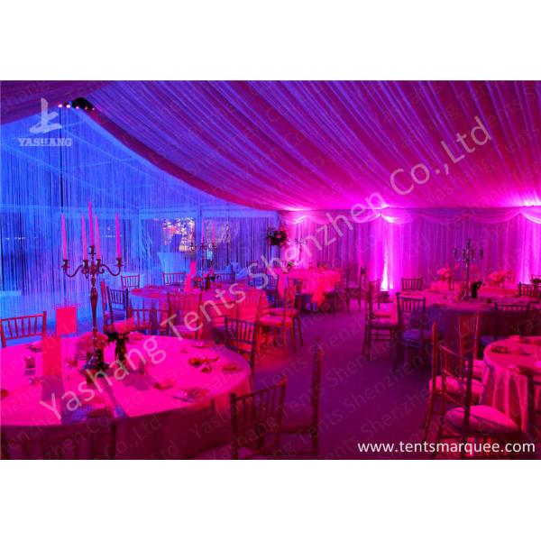 Outdoor Tents Marquee Custmized Luxury Decoration for Wedding Parties