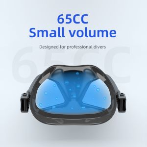 Applicable People Adults Silicone Diving Mask Kit with Freediving Goggles