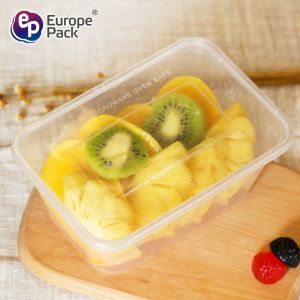 Wholesale 100% food grade 1000ml PP plastic disposable lunch box