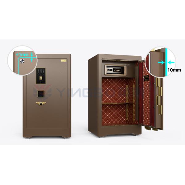 Biometric Commercial Safe Box Fingerprint Lock Luxury Safe Box For Security YB/ZY-80