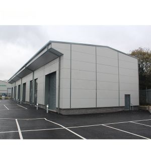 Modular Component Steel Structure Fabrication Painted Galvanized Surface