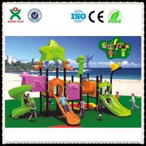 Quality Outdoor playground equipment for schools QX-051B for sale