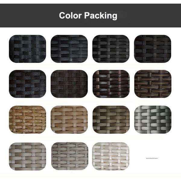 Outdoor Banquet Events Folding PE Rattan Wicker Dining Coffee Chair with Custom Logo