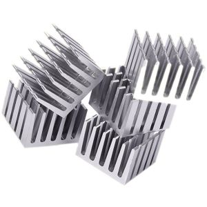 Square T3 Aluminum Heat Sink Extrusion For Radiator