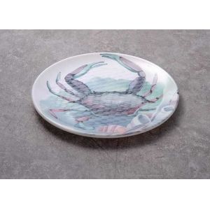 Cadmium Free White 100% A5 Melamine Dinnerware Plates