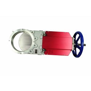 DN600 316SS Knife Pneumatic Gate Valve For Food Industry