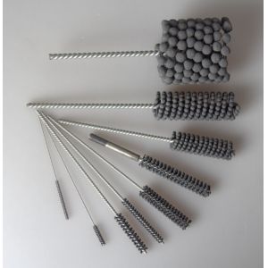 Abrasive Ball Flex Hone CNC Deburring Industrial Brushes silicone carbide