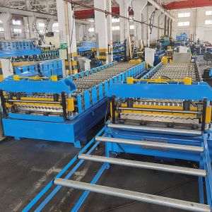 Customized Ibr Making Machine Roof Sheet Rolling Machine For Terazzo Tiles