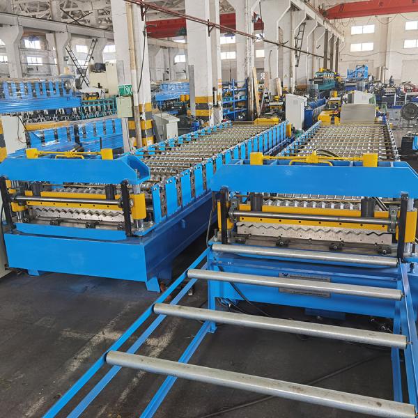 Customized Ibr Making Machine Roof Sheet Rolling Machine For Terazzo Tiles